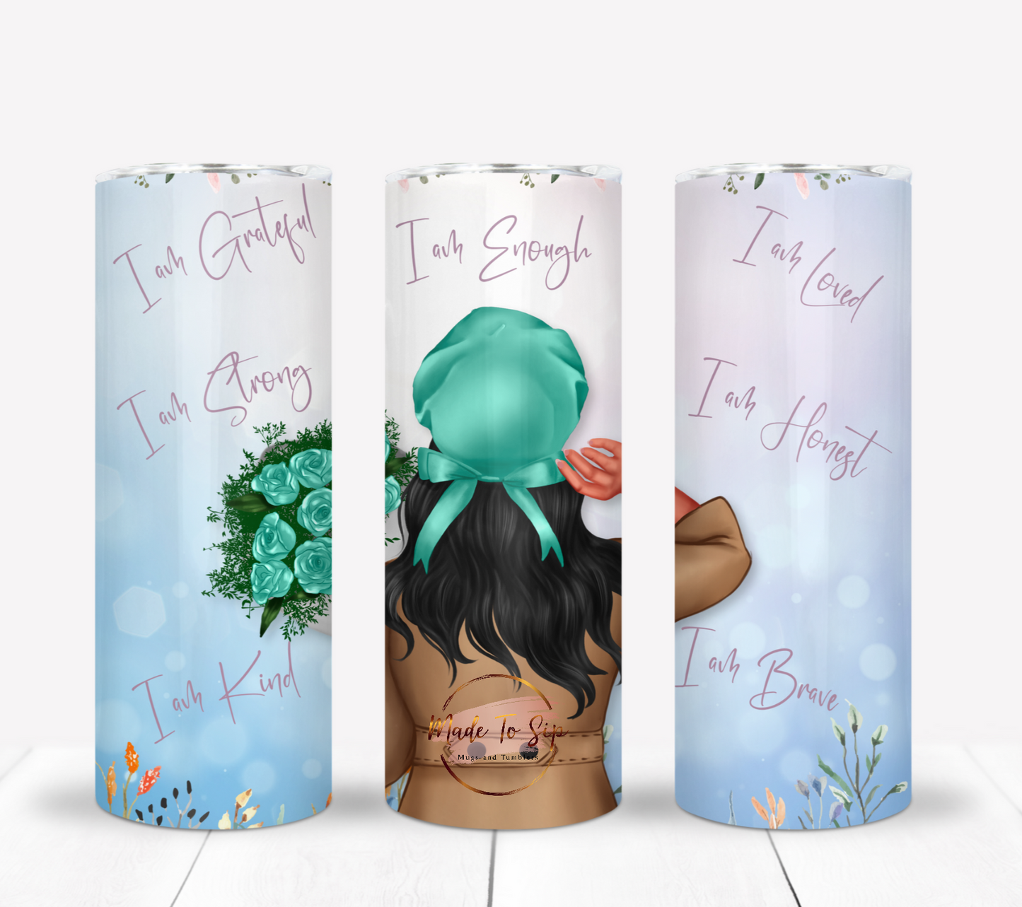Words of Affirmation 20oz Stainless Steel Tumbler