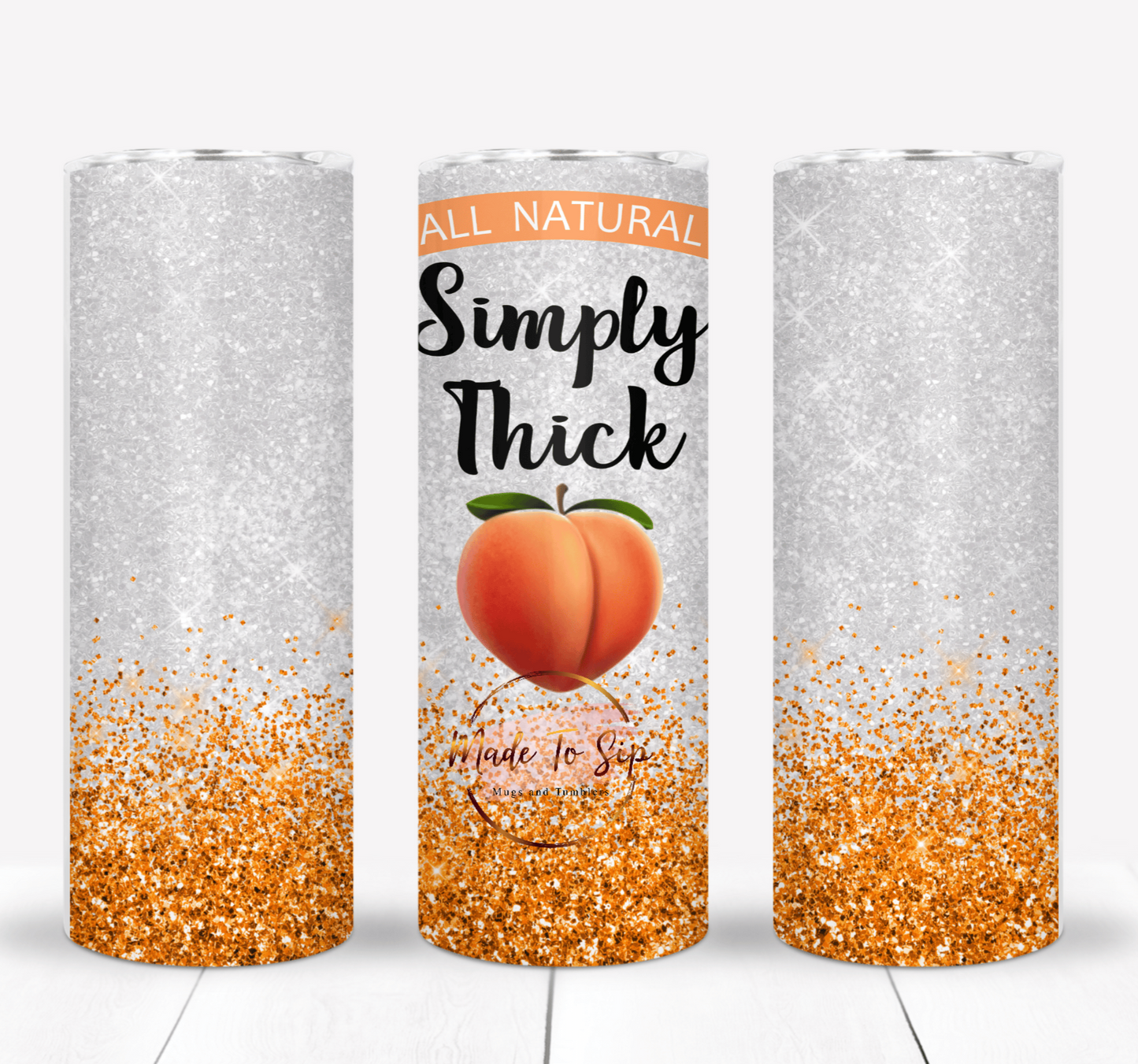 Simply Thick 20oz Stainless Steel Tumbler