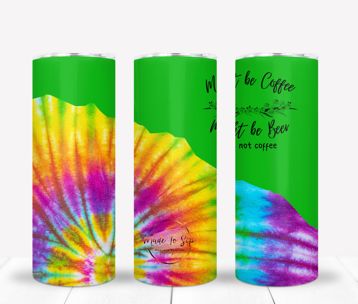 Might Be Coffee Might Be Beer 20oz Stainless Steel Tumbler
