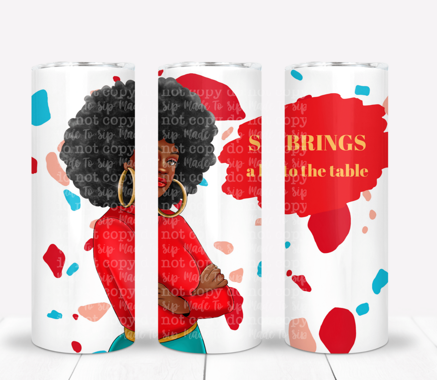 SIS Exclusive 20oz Stainless Steel Tumbler