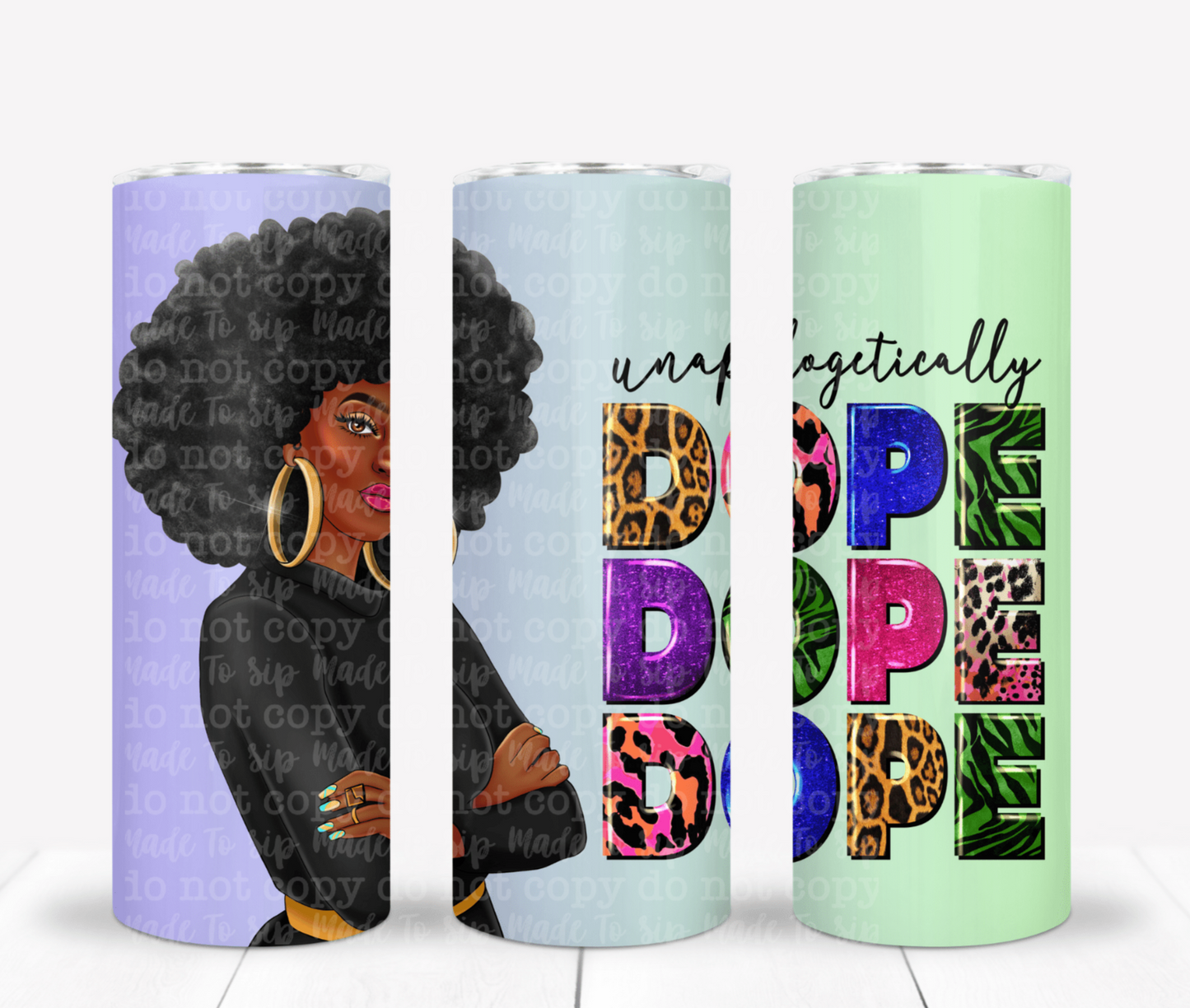 Unapologetically Dope Exclusive Stainless Steel Tumbler