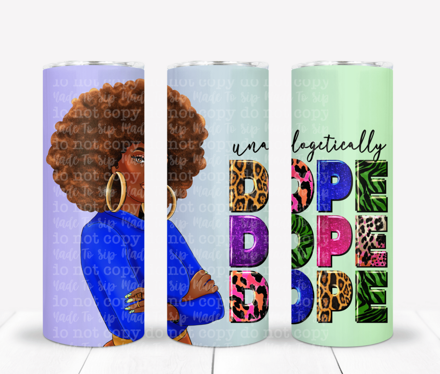 Unapologetically Dope Exclusive Stainless Steel Tumbler