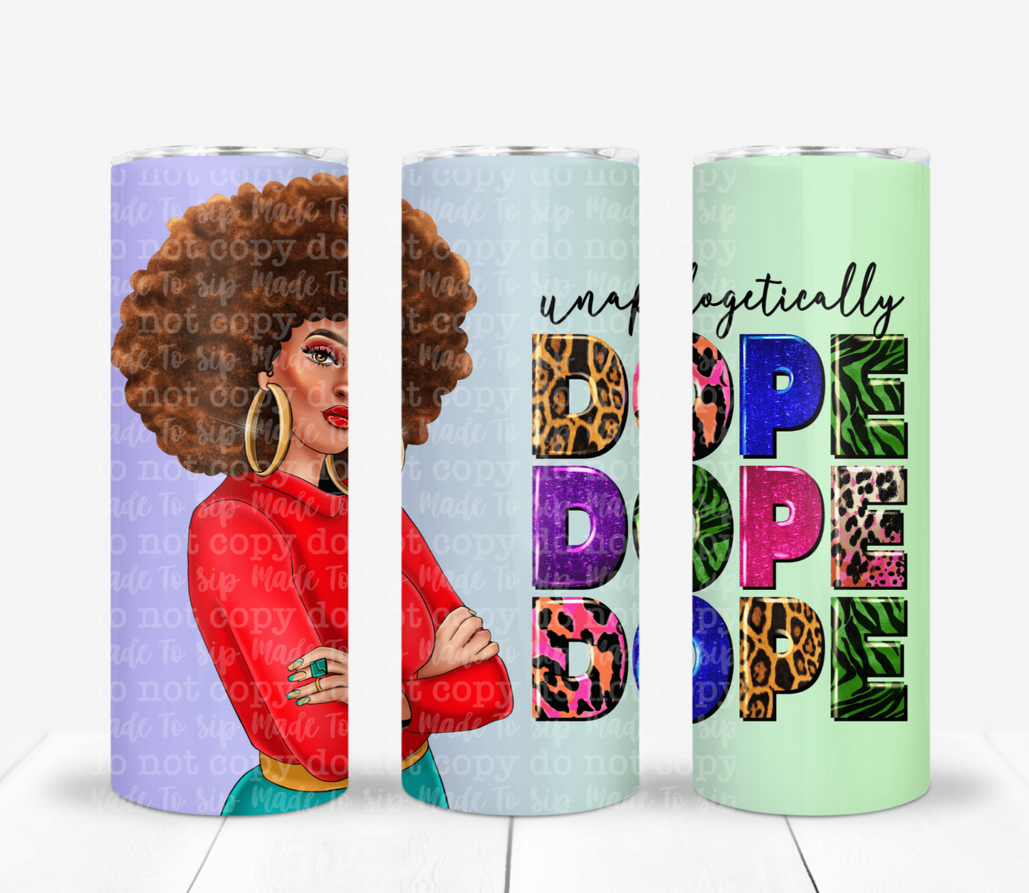 Unapologetically Dope Exclusive Stainless Steel Tumbler