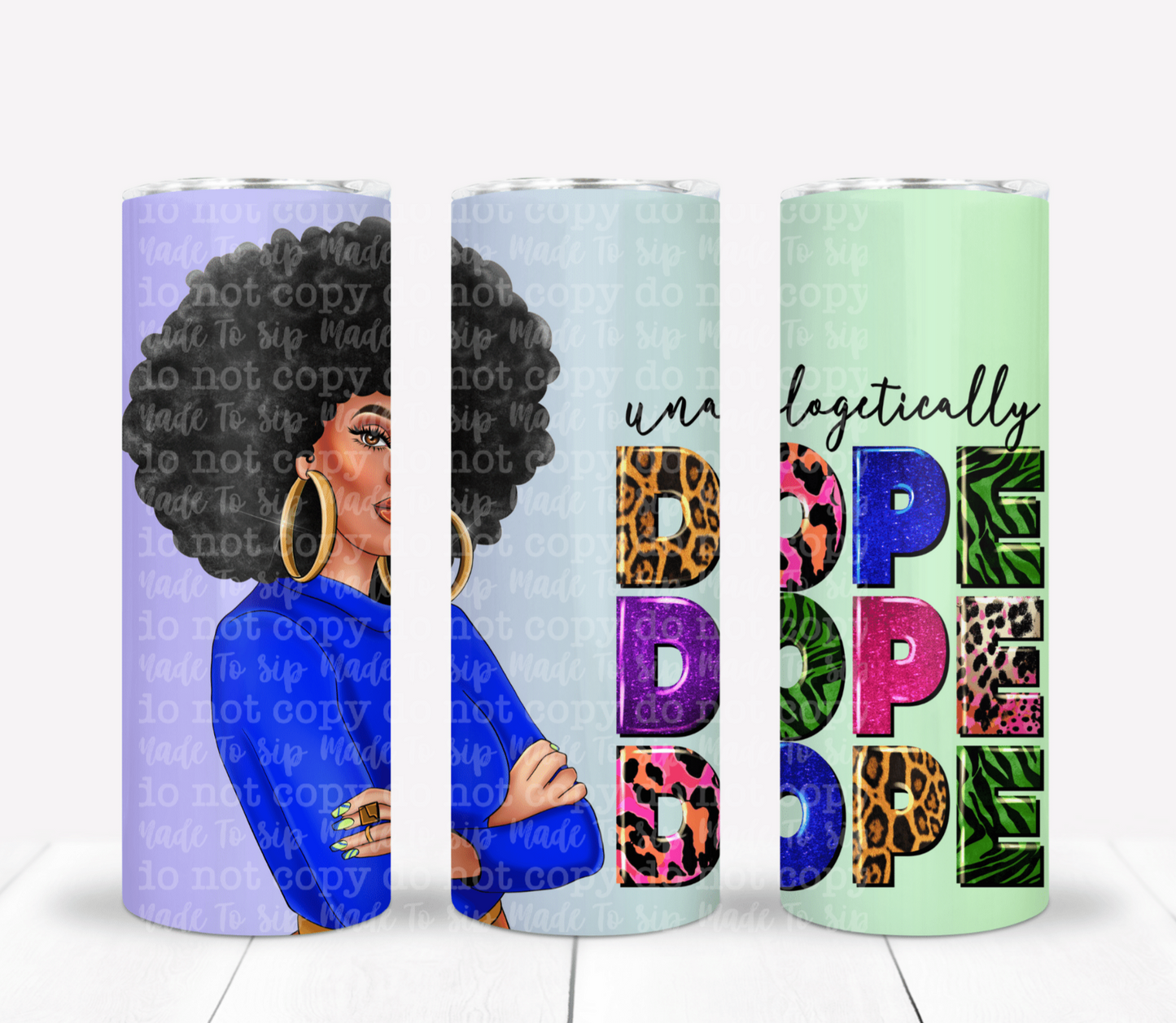 Unapologetically Dope Exclusive Stainless Steel Tumbler