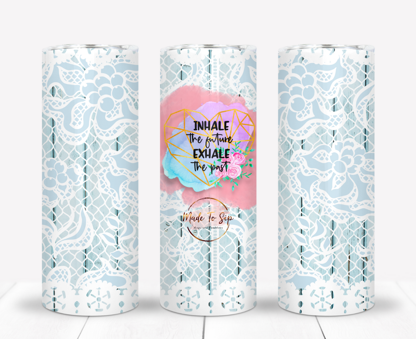 Inhale The Future 20oz Stainless Steel Tumbler