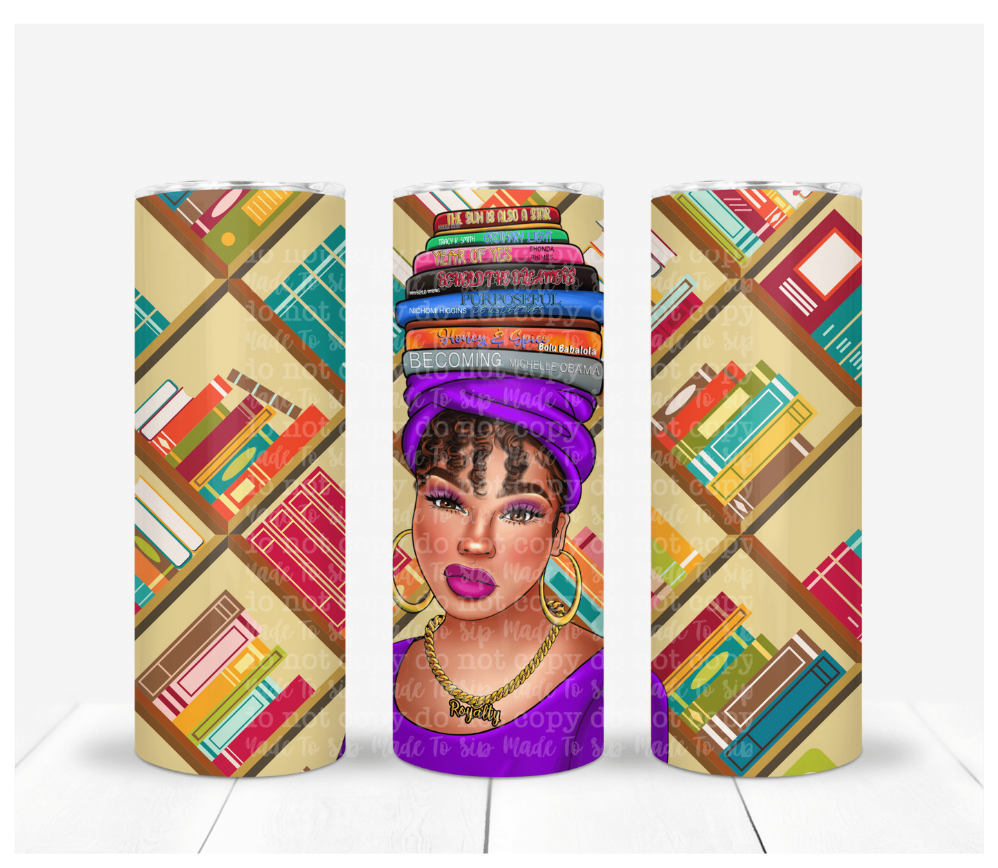Book Lady - A Made To Sip Exclusive Tumbler