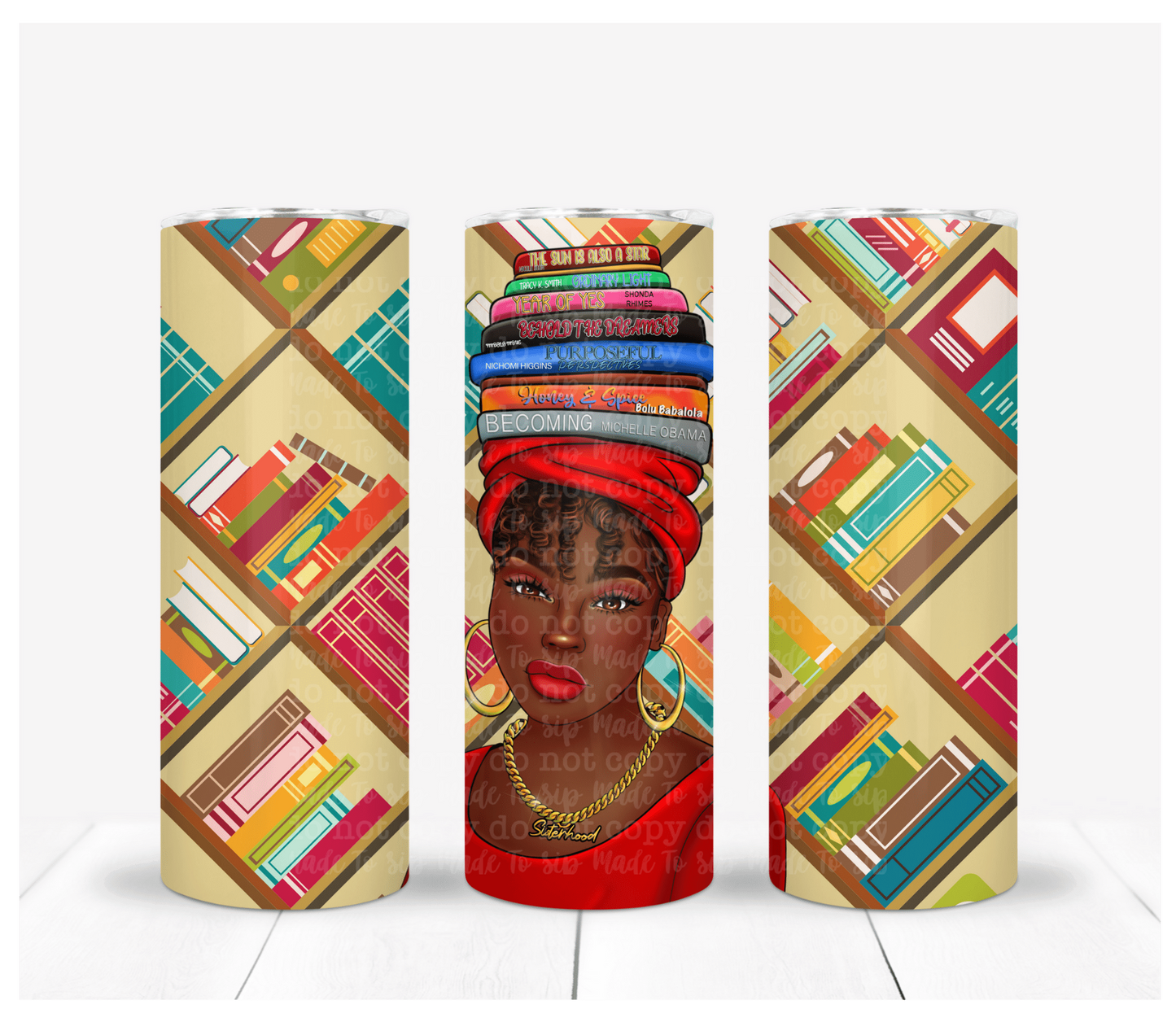 Book Lady - A Made To Sip Exclusive Tumbler