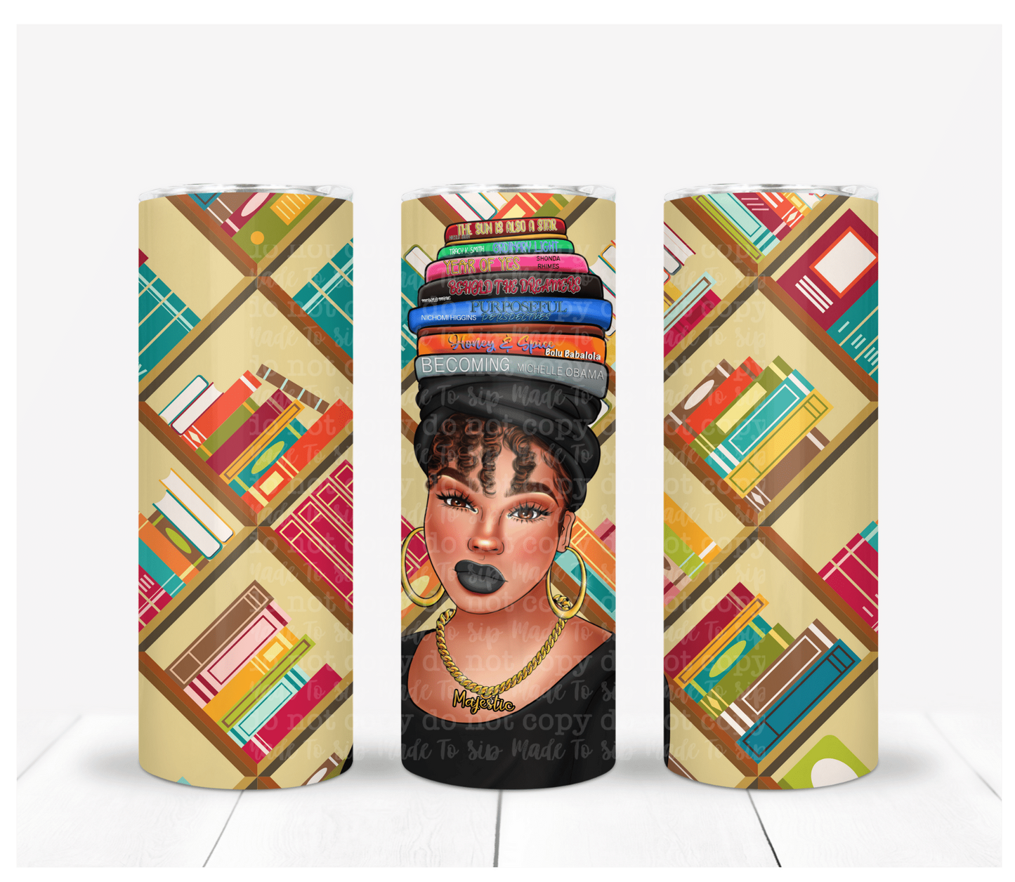 Book Lady - A Made To Sip Exclusive Tumbler