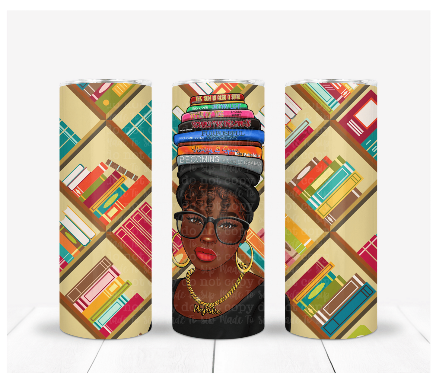 Book Lady - A Made To Sip Exclusive Tumbler