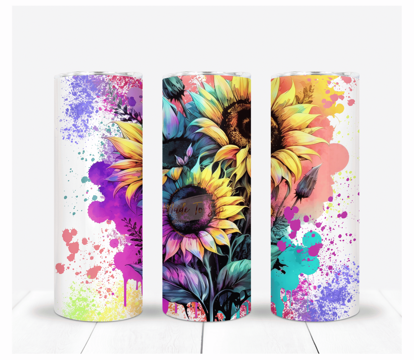Floral Delight 20oz Stainless Steel Tumbler